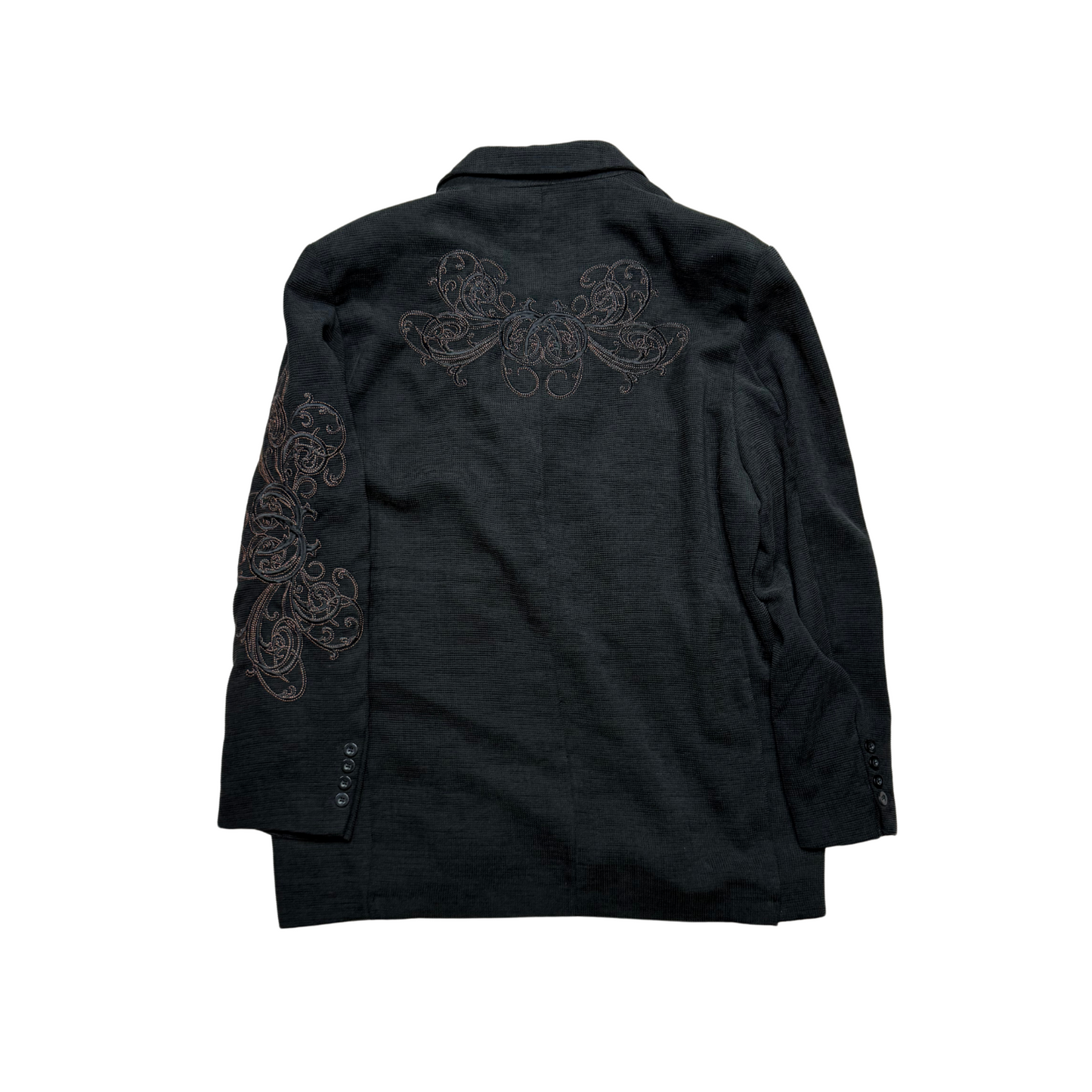 Y2K Embroidered Blazer