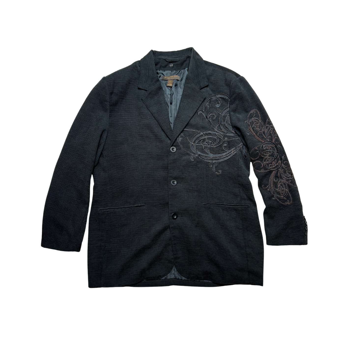 Y2K Embroidered Blazer