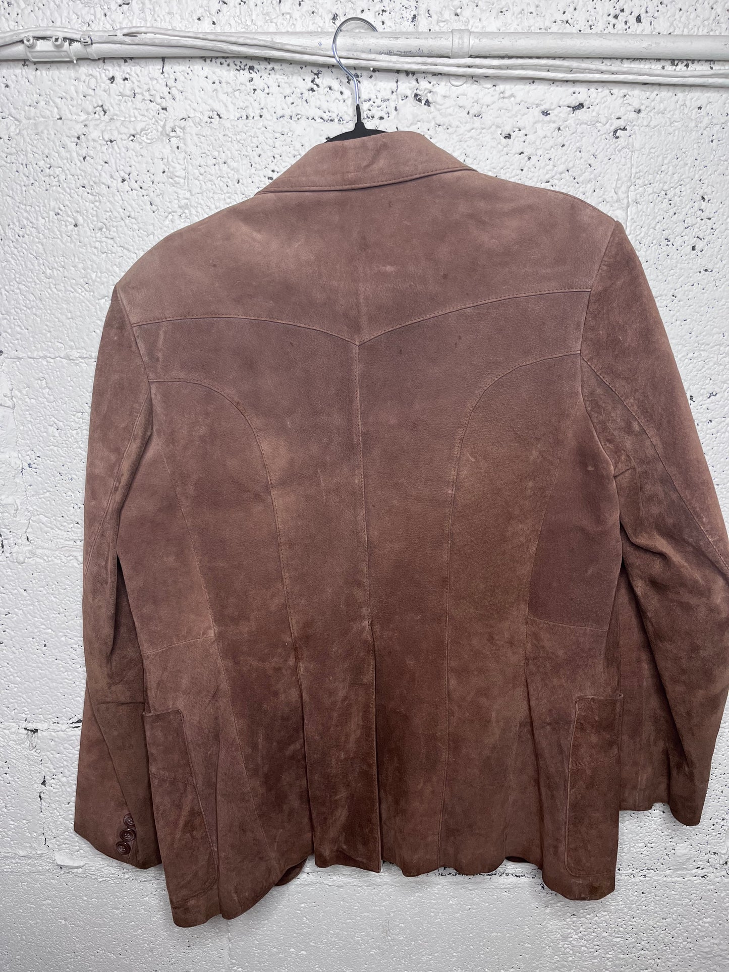 Wilson's Dark Tan Suede Blazer