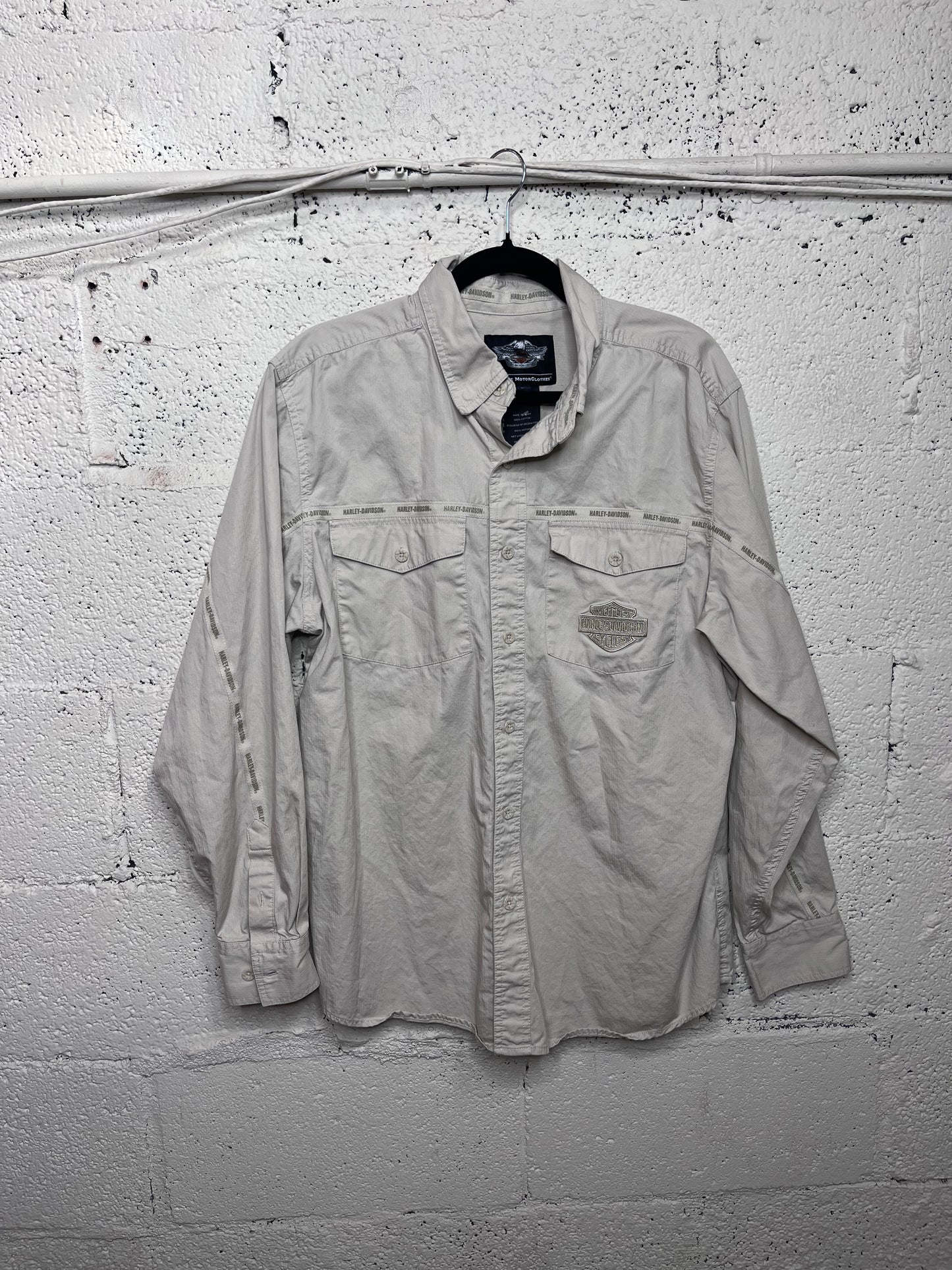 Harley Davidson Button Up
