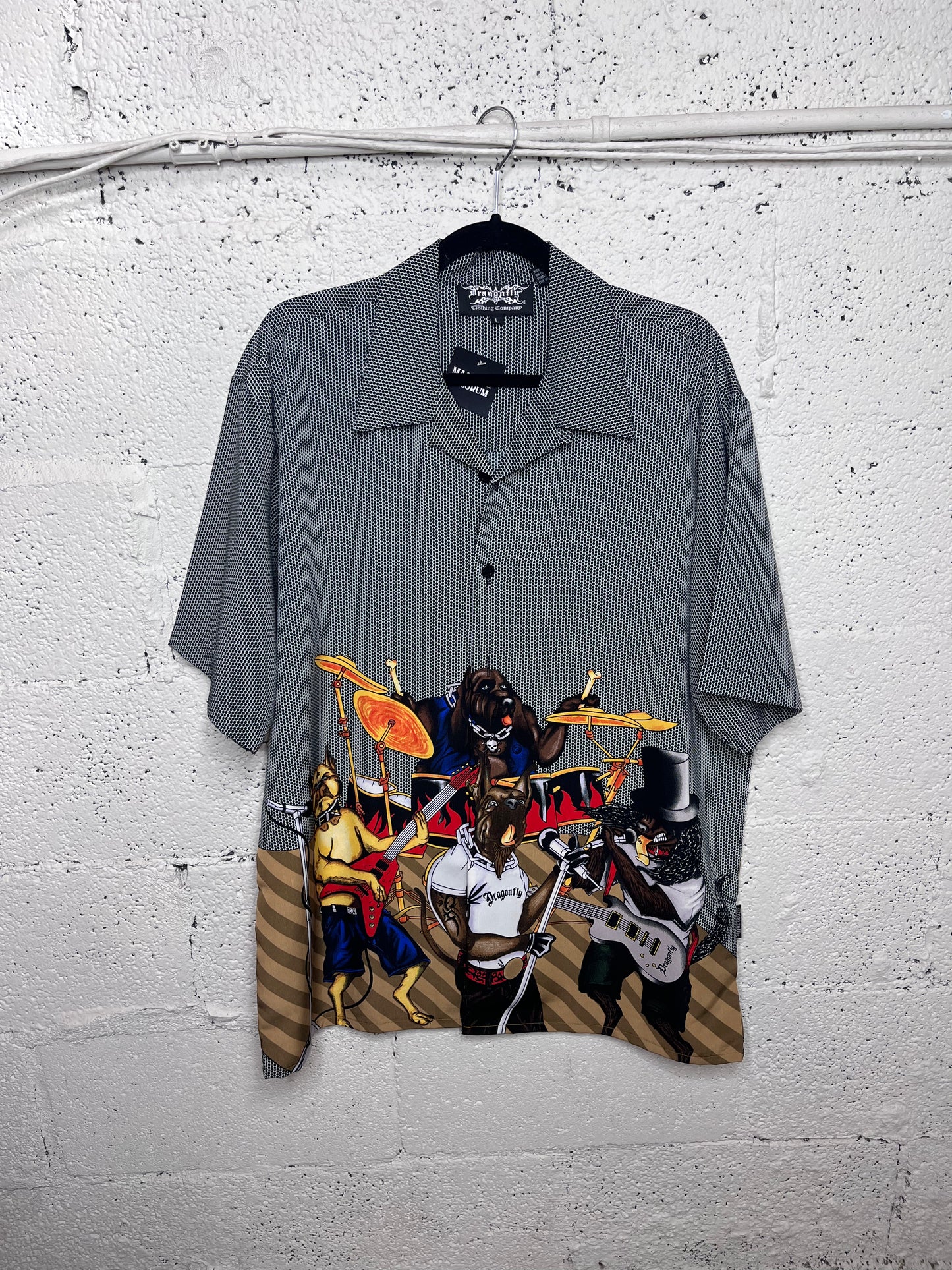 Dog Band Button Up