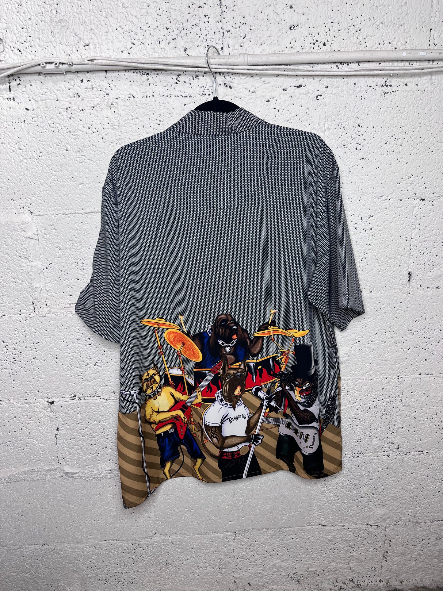 Dog Band Button Up