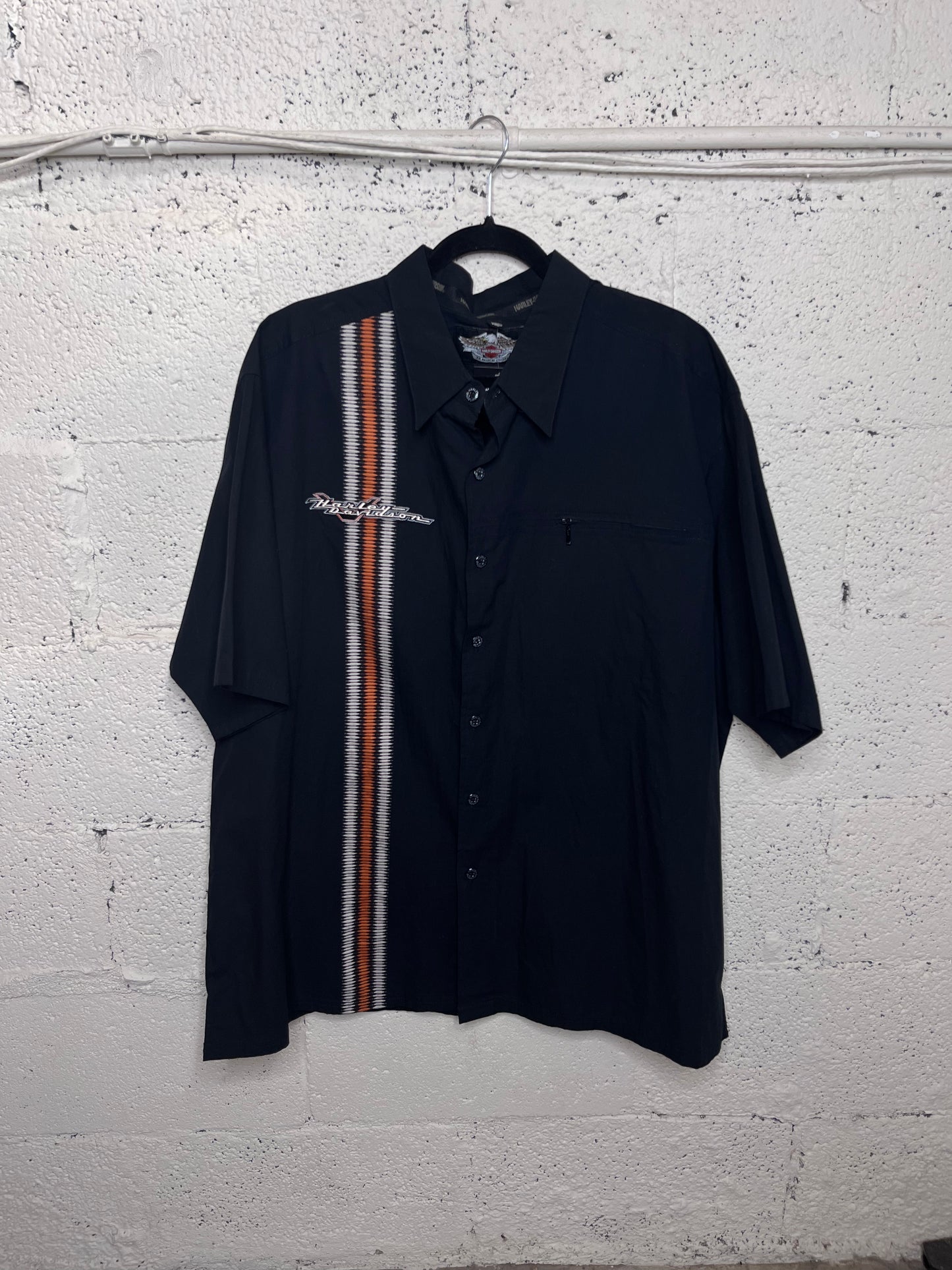 Harley Davidson Short Sleeve Button Up