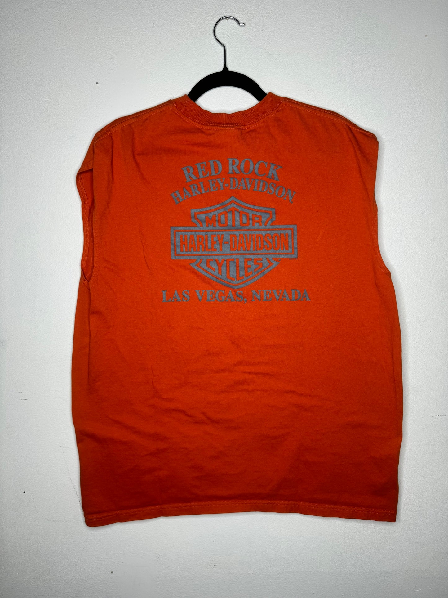Harley Davidson Orange Tank - Las Vegas, NV
