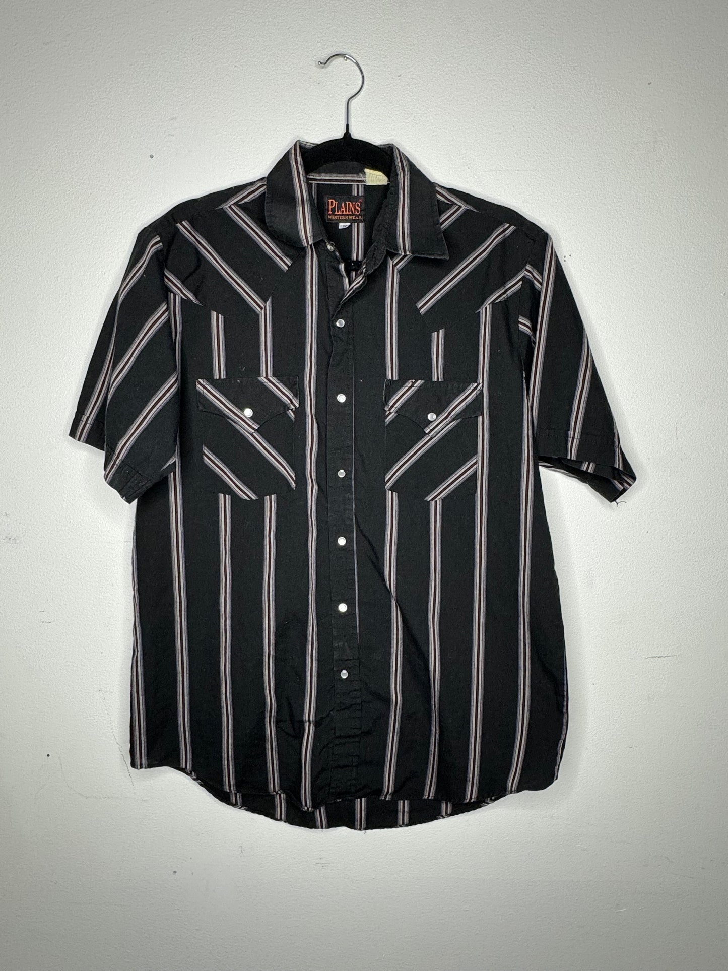 Plains Western Wear Short Sleeve Pearl Snap