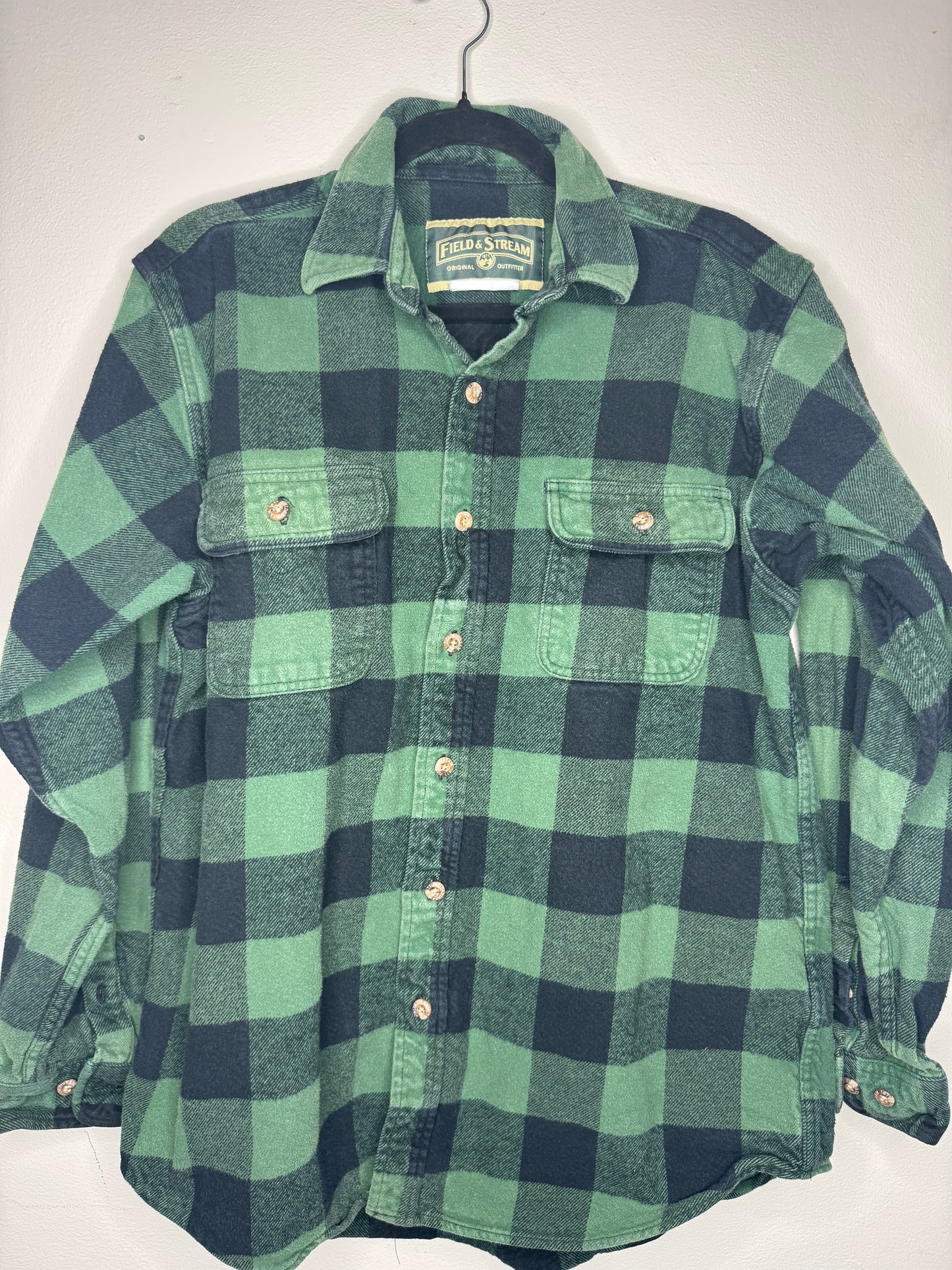 Field & Stream Black and Green Flannel