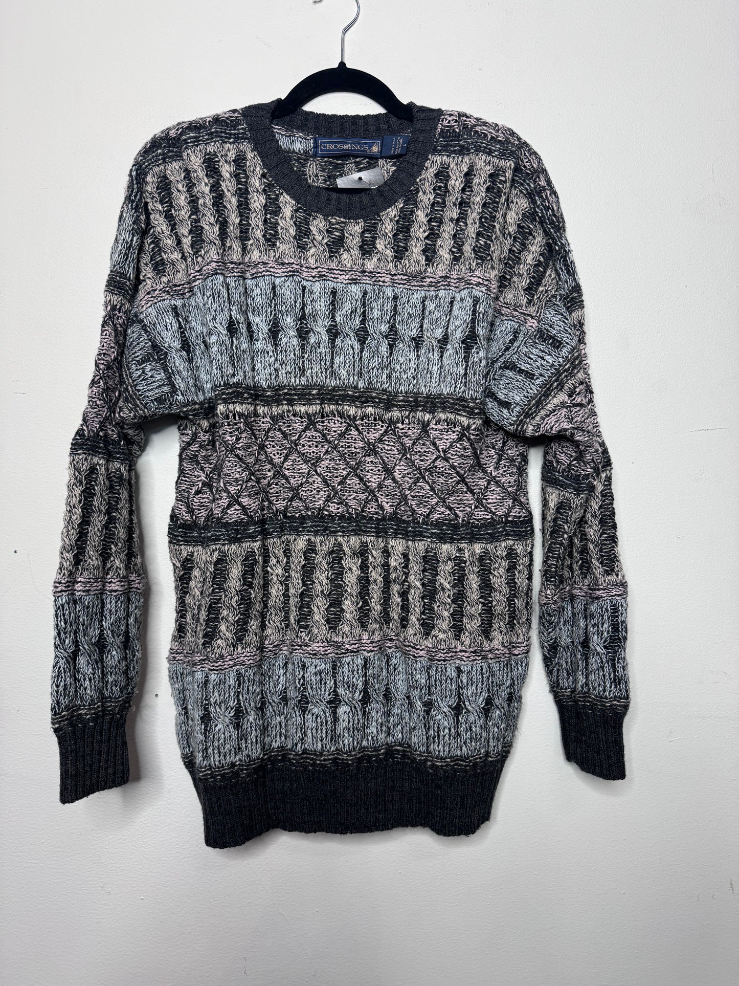Crossings Cable Knit Sweater