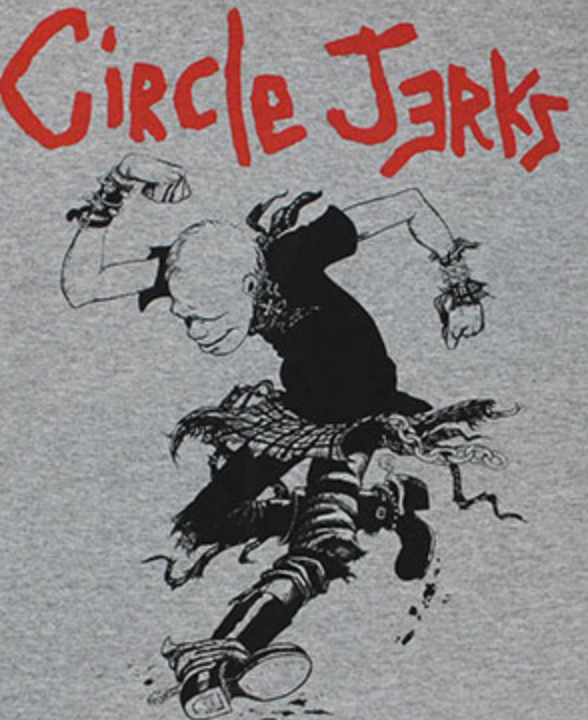 Circle Jerks - Skanker Logo