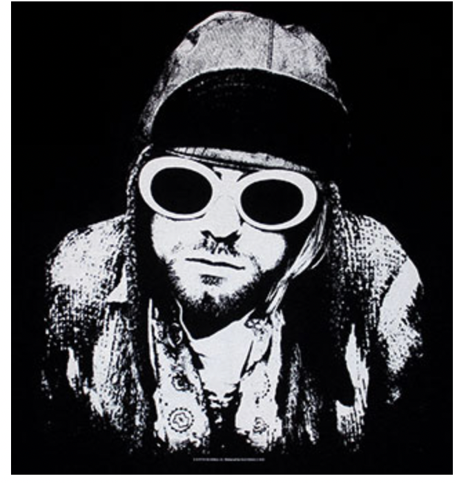 Kurt Cobain - B&W