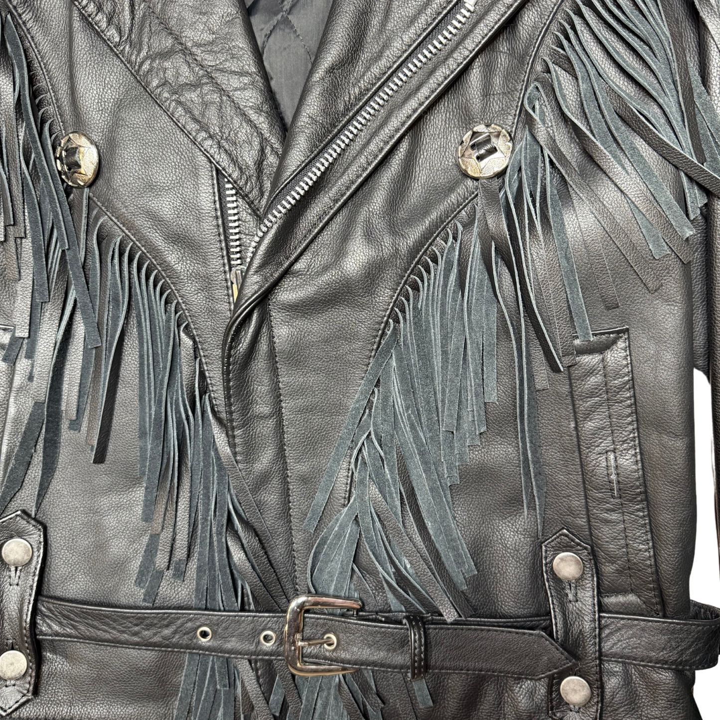 Open Road Fringe Leather Jacket
