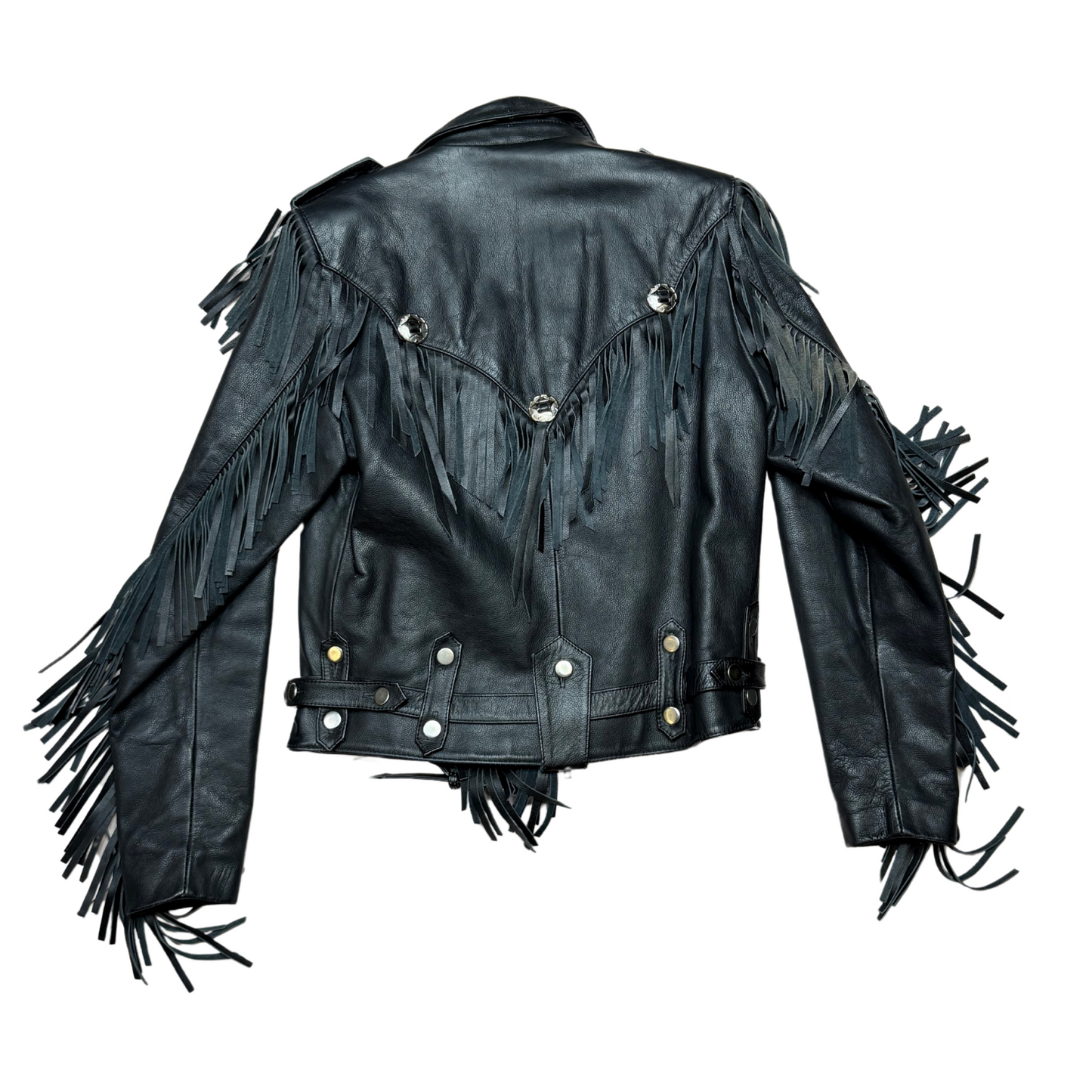 Open Road Fringe Leather Jacket