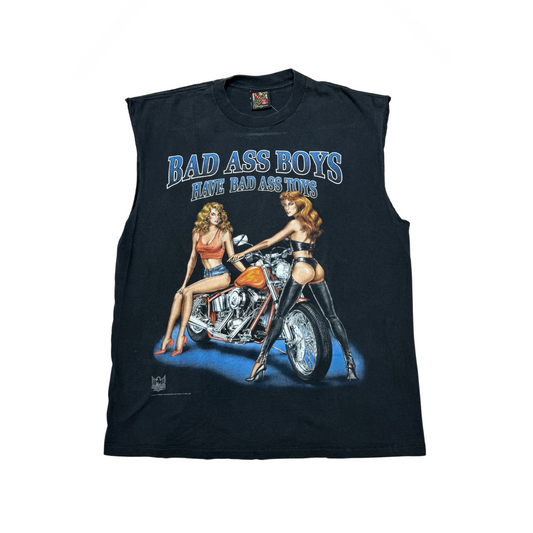 1993 Bad Ass Boys 3D Emblem Harley Davidson