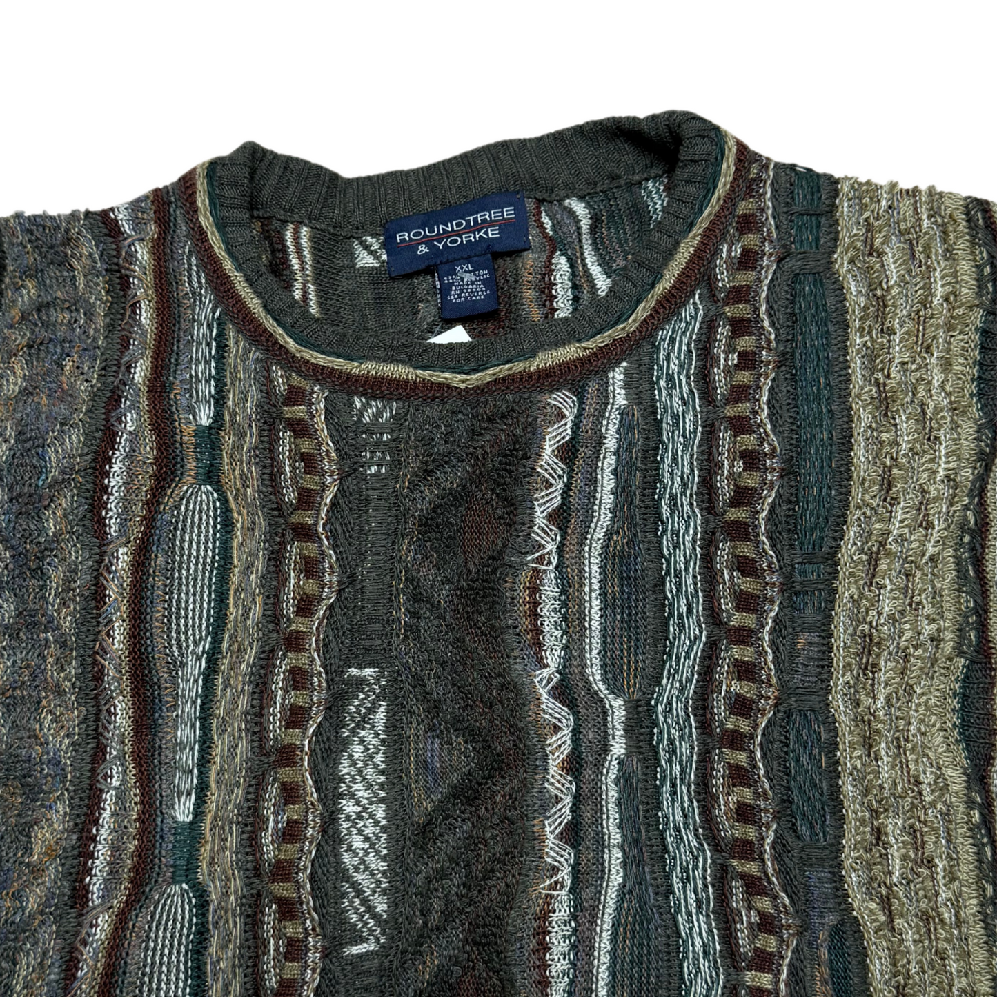 Roundtree & York Coogi Style Sweater