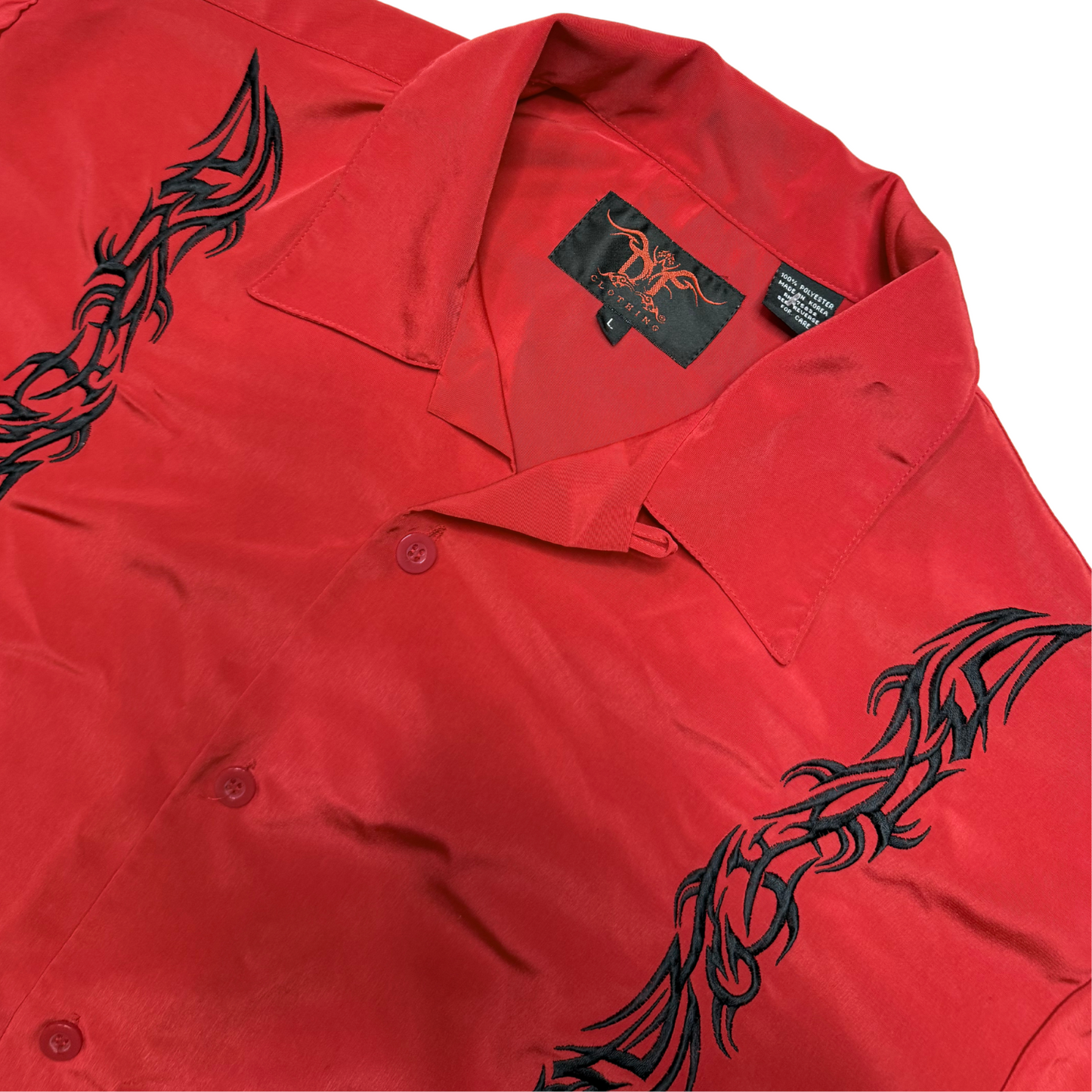 Dragonfly Y2K Button Up
