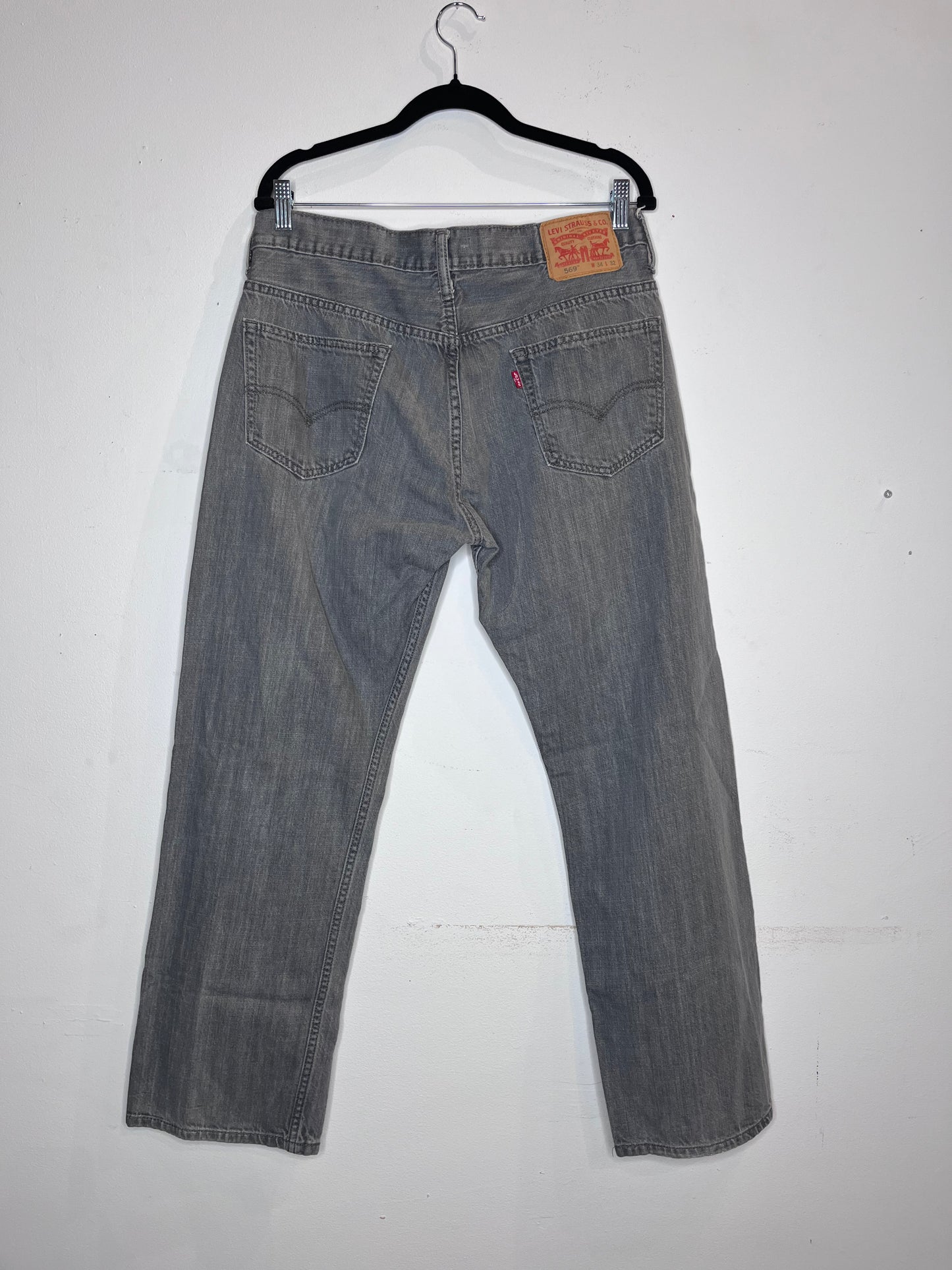 Levi 569- Relaxed Fit- Grey