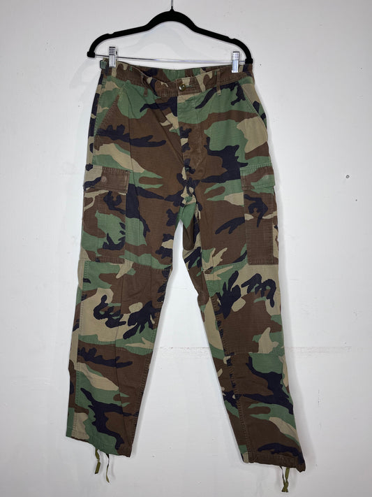 Military Camo Cargo Pants