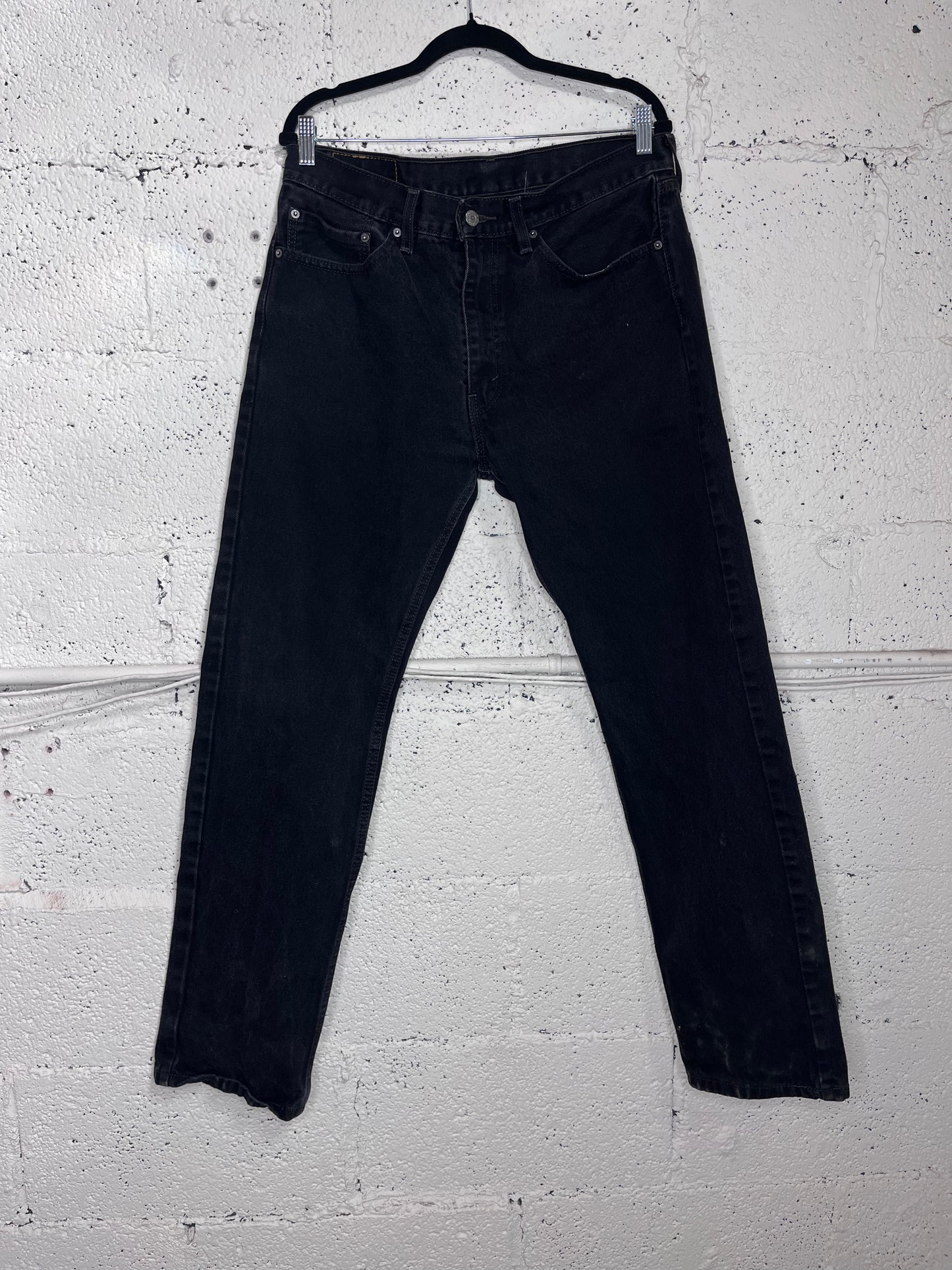 Levi 505 Black Wash