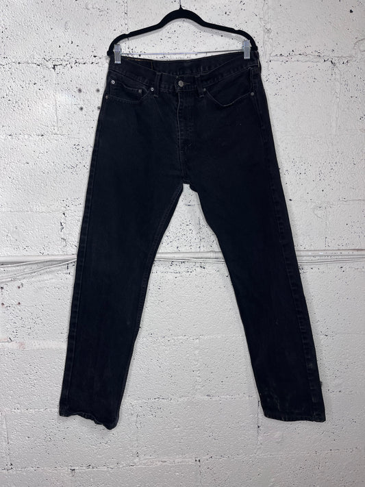 Levi 505 Black Wash