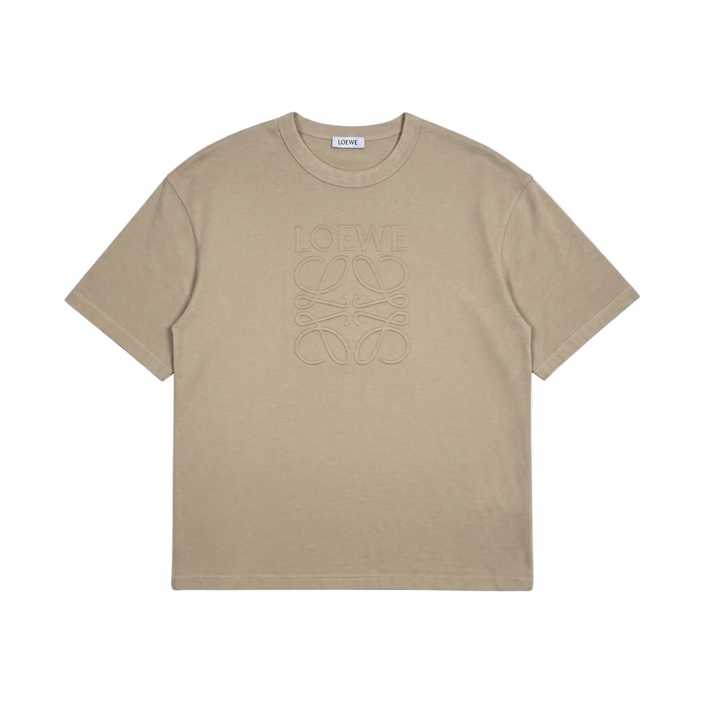 loewe anagram embossed t-shirt