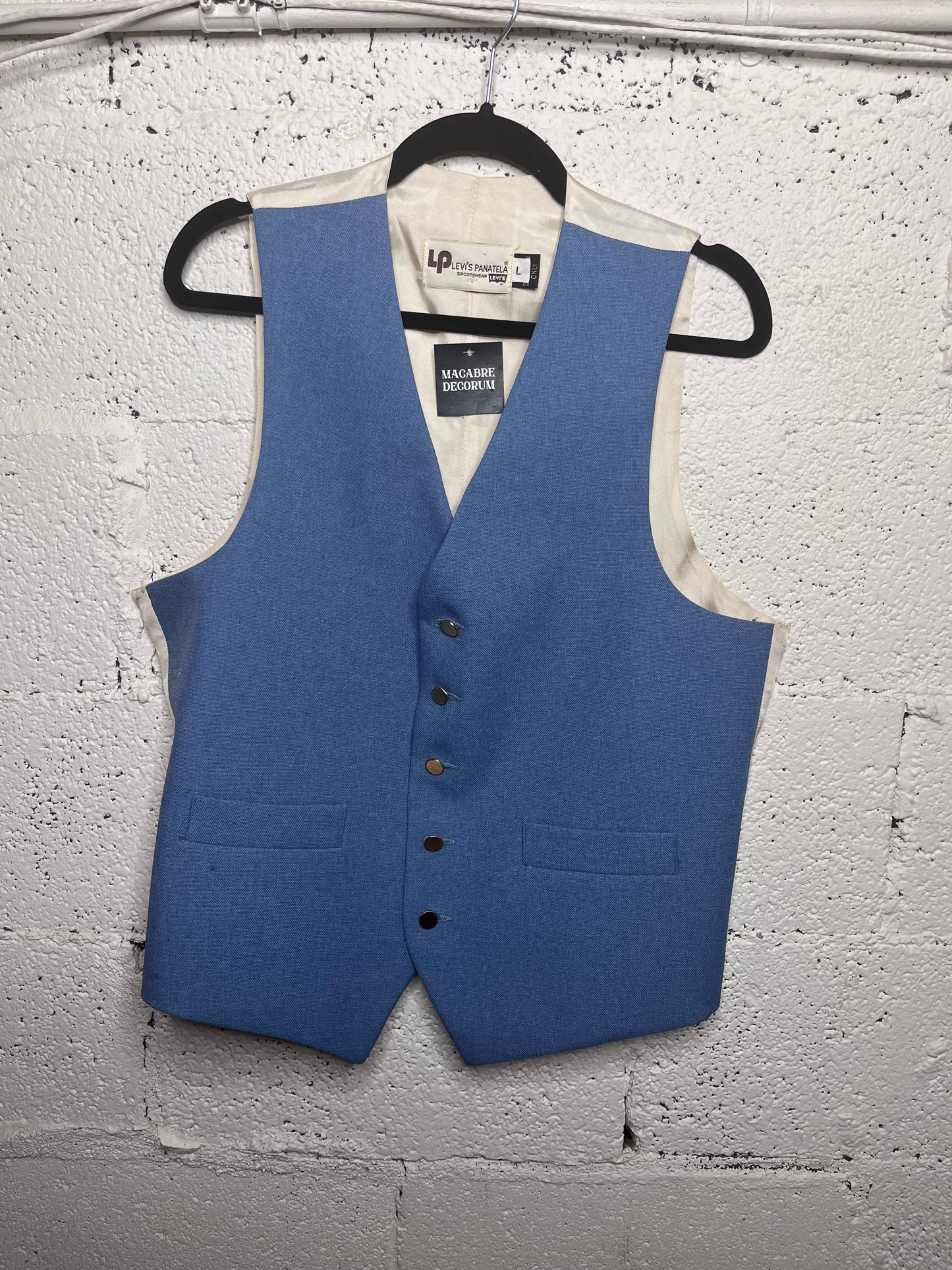 Levi's Panatela Sportswear Light Denim Dress Vest