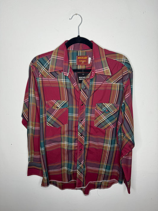70s Rustler Pearl Snap Button Up