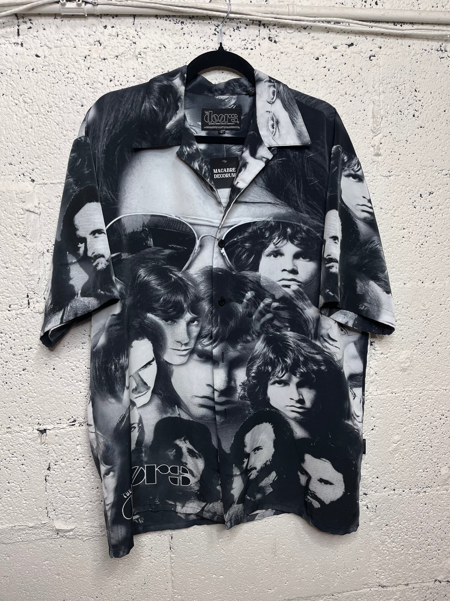 The Doors 2002 Short Sleeve Button Up