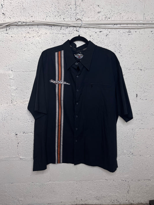 Harley Davidson Short Sleeve Button Up