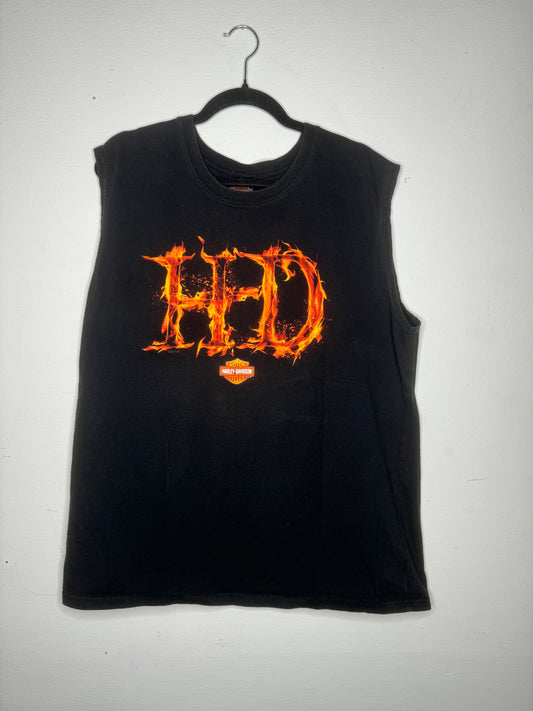 Harley Davidson Flame Logo Tank - Las Vegas, NV