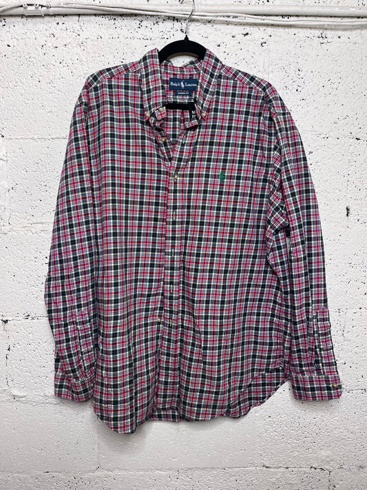 Ralph Lauren Plaid Flannel Button Up