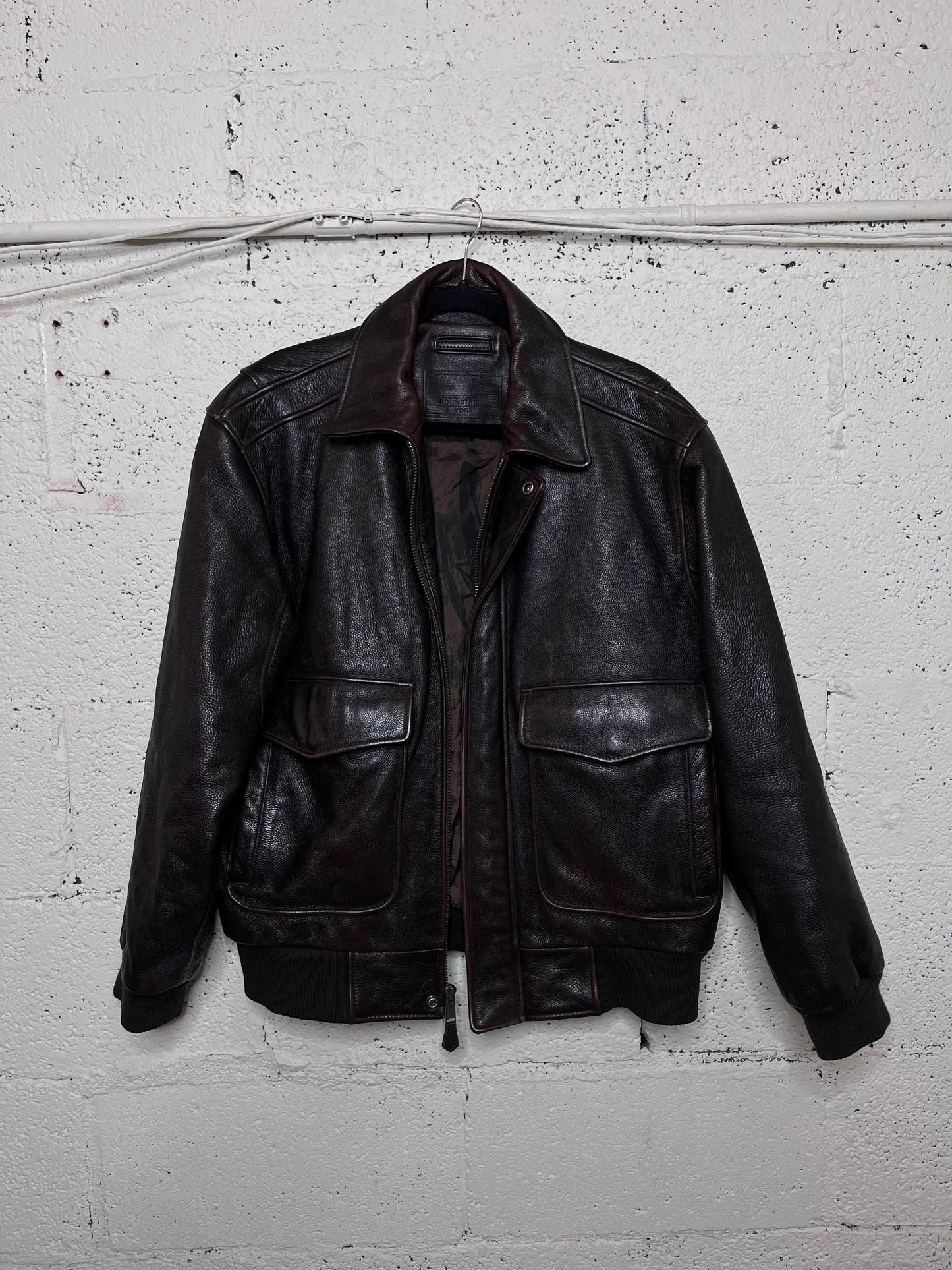 Dark Brown Leather Jacket