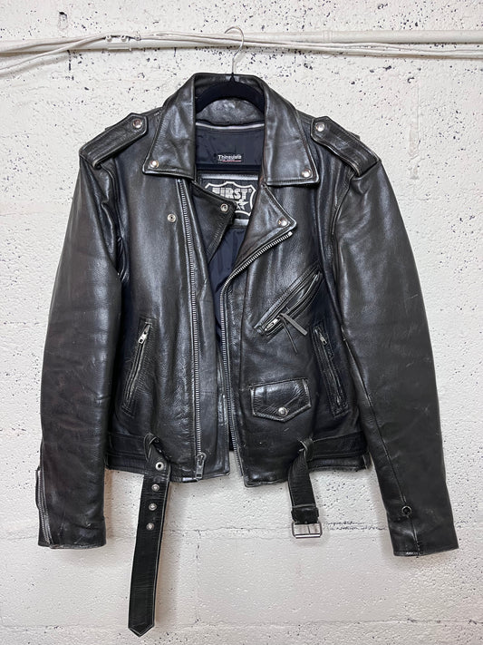 Black Leather Motorcycle Jacket