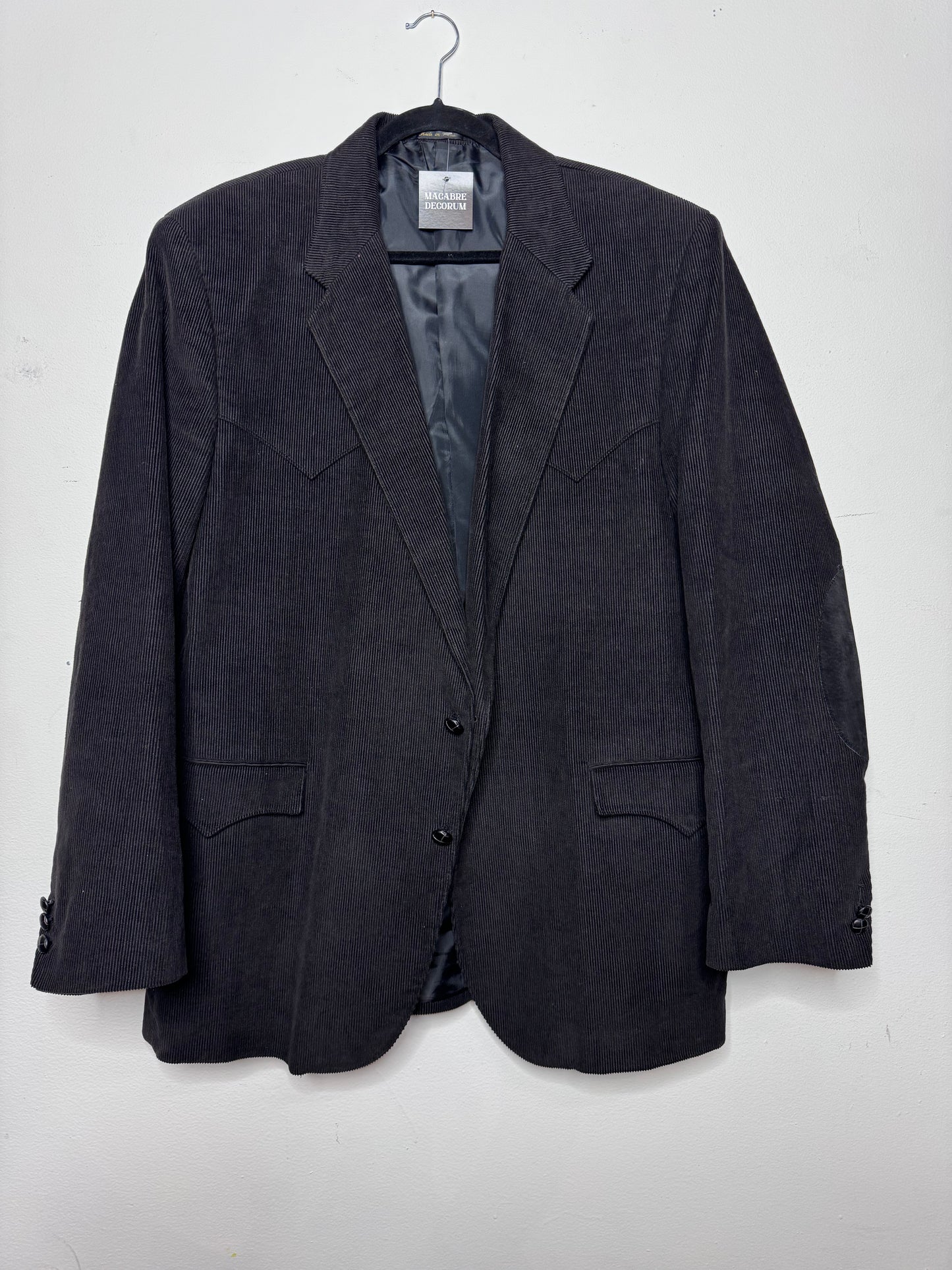 Black Corduroy Blazer