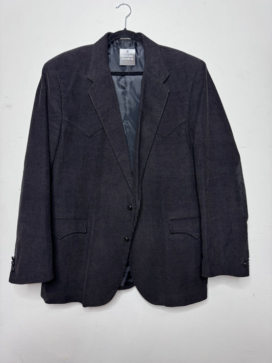 Black Corduroy Blazer