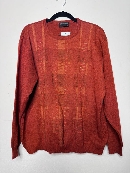 Gionfriddo Italian Orange Sweater
